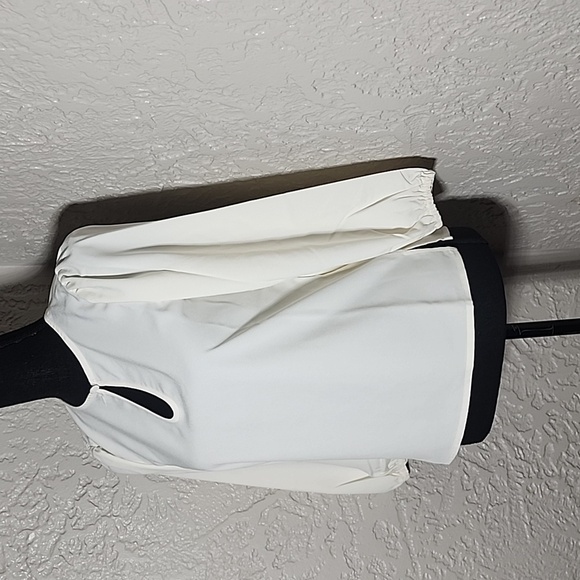 J. Crew 3/4 Sleeve Bib Collar Blouse - Picture 6 of 6